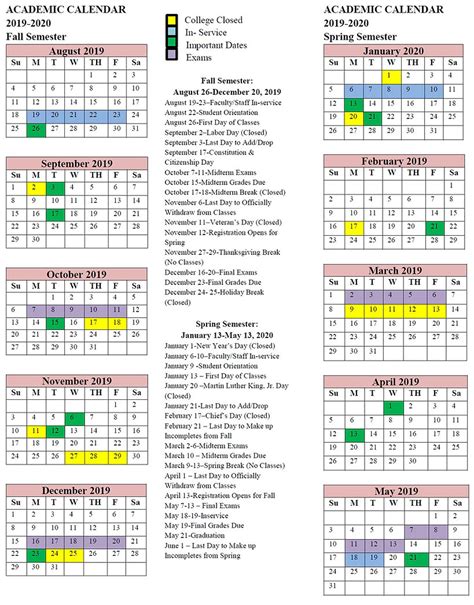 Academic Calendar Uofsc